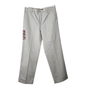 Dockers Mens Iron Free Khaki Dress Pants W33 L32 Straight Fit Business Casual